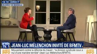 JeanLuc Mélenchon face à Ruth Elkrief   17112017  BFMTV [upl. by Chaffin863]