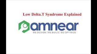 Low deltaT syndrome of chillers explained hydronic systems AMNEAR MEP [upl. by Sil]