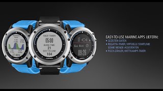 Garmin quatix 3  die GPSSmartwatch die auf dem Wasser zuhause ist [upl. by Ahsinet]