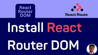 Install React Router  Routing in React with React Router DOM Beginner [upl. by Soren]