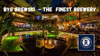 BYG Brewski Brewing Co Bangalore  Detailed Walkthrough amp Food review  Best Brewery  brewery [upl. by Eesdnil]