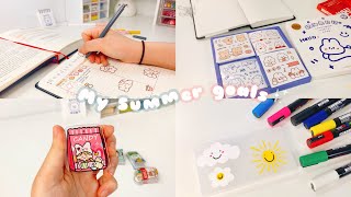 Những mục tiêu của mình trong hè  Summer goals orangiee [upl. by Ahsyia]