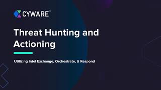 Threat Hunting and Actioning [upl. by Lalittah]