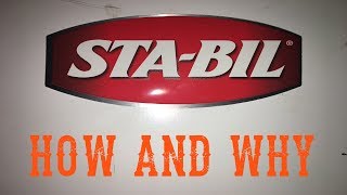 How and Why to use STABIL Fuel Stabilizer Storage [upl. by Dolora]