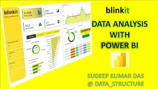 BlinkIt Data Analysis with PowerBI  End to End Project [upl. by Kcinemod]