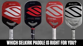 Pickleball Paddle Comparison AMPED Pro Air LUXX Control Air VANGUARD Power Air and Project 005 [upl. by Atelra]