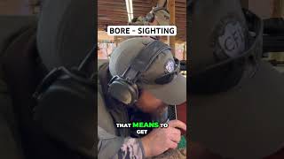 boresight tip for rifles 💡check out the full video for more [upl. by Esyle]