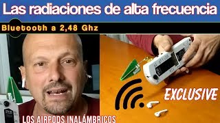 Las radiaciones alta frecuencia que emiten los airpods auriculares inalámbricos [upl. by Ange]