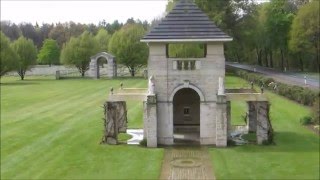 Reichswald Forest War Cemetery in the Second World War [upl. by Esydnac]