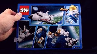 Lego Space Utility shuttle 60078  Lego Astronauts space blast off Spacewalk  Lego Speed Build [upl. by Petersen411]