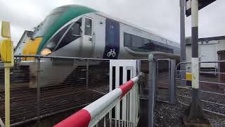 Old practice’ video Level Crossing  Garryredmond County Mayo [upl. by Ydassac]