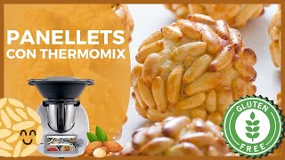 PANELLETS 🤩​​​ al HORNO ♨️​ con THERMOMIX ✅  Dulce de ALMENDRAS SIN GLUTEN y SIN LACTOSA 🌱​ [upl. by Clava]