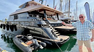 €14 Million Superyacht Tour  Sunreef Power 100 [upl. by Teyugn]