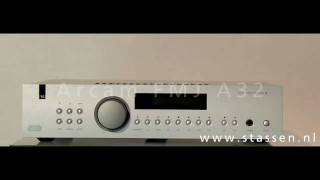 Arcam FMJ A32  wwwstassennl [upl. by Ara326]