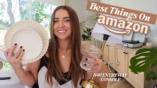 40 BEST AMAZON HOME ITEMS home decor dining furniture lighting amp hosting favorites  prime day [upl. by Pawsner]