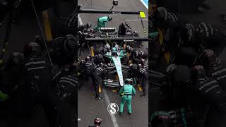 🏁 MERCEDES PİT STOP ŞOVU 🛠️ petronas formula1 pitstop [upl. by Haughay]