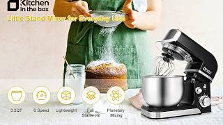 Kitchen In The Box Stand Mixer  Compact Stand Mixer  Small Electric Food Mixer  Kitchen Mixer [upl. by Sitof]