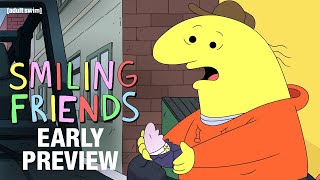 EPISODE 7 PREVIEW Someones Getting Fired  Smiling Friends  adult swim [upl. by Lezti]