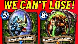 I Have MASTERED Hearthstone TWIST Big Beast Hunter is BACK [upl. by Peer]