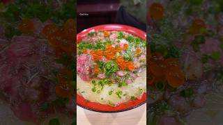 🇯🇵Ultimate Octopus Roe and Negitoro Bowl sushi [upl. by Akinad]