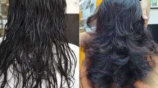 Gorgeous layered hairstyle for medium hair layer cutting full video short to long layer cuttin [upl. by Redvers795]