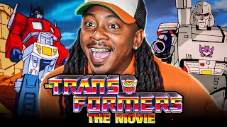 TRANSFORMERS THE MOVIE 1986  MOVIE REACTION FIRST TIME WATCHING  UNICRON Is Nuts [upl. by Cadel]