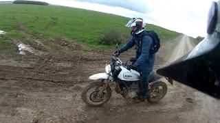 Riding the UK TET with a Ducati Scrambler Desert Sled [upl. by Annissa]