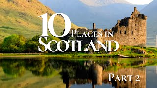 10 Most Beautiful Places to Visit in Scotland 4k  Scotland Travel [upl. by Pritchett]