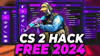 🔥 CS 2 Free Cheat 🔥  Actual 2024  AIMBOT  WALLHACK  SKIN CHANGER  UNDETECTED [upl. by Mannos922]