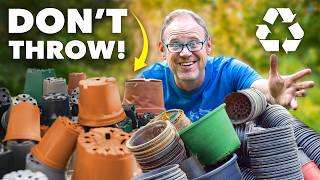 The Clever Reason Smart Gardeners Hoard Plastic Pots [upl. by Magulac]