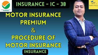 Motor Insurance Premium  Procedure of Motor Insurance  Dr Sahil Roy [upl. by Natrav]