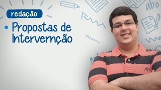 Prospostas de Intervenção  Plantão de Dúvidas  Descomplica [upl. by Ehsrop]