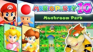 TODOS EN 4  MARIO PARTY 10 MUSHROOM PARK Con Ukato Felichan y compañía [upl. by Yolanda683]