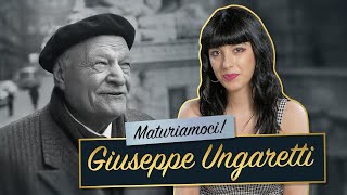 Giuseppe Ungaretti  Vita e opere [upl. by Eimiaj]