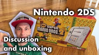 Nintendo 2DS Discussion And Unboxing [upl. by Bernelle310]