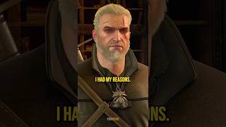 quotI Had My Reasonsquot  The Witcher 3 [upl. by Aikkan]