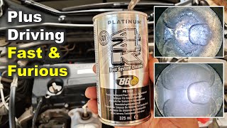 Fuel System Cleaning with Speed  BG44K platinum  Carbon Buildup Removal Before amp After Comparison [upl. by Etem539]