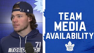 Maple Leafs Media Availability  Pregame vs Utah Hockey Club  November 24 2024 [upl. by Aya]