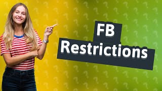 What happens if your FB account is restricted [upl. by Eads91]