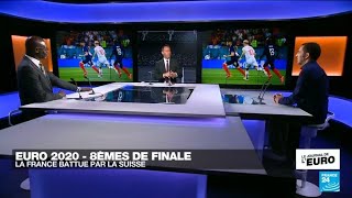 Euro2021  la France éliminée en 8e de finale par la Suisse [upl. by Isidro232]