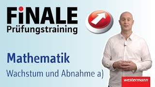 Lineare und exponentielle Funktionen Matheaufgabe quotWachstum und Abnahmequot Teilaufgabe a [upl. by Eneleoj]