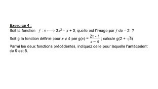 généralités sur les fonctions 4 2nde [upl. by Sada530]