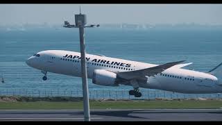 Airplanes Landing  Take OFF Haneda Airport  FUJIFILM [upl. by Bollay]