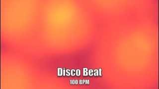 Disco Beat 100 bpm [upl. by Nomzed]