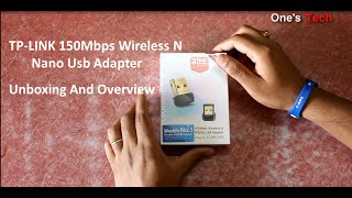 TPLINK 150Mbps Wireless N Nano Usb Adapter Unboxing and Overview [upl. by Ynnhoj567]