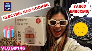 ALDI AMBIANO 14 EGG COOKER UNBOXING HOW TO USE EGG COOKERBOILPOACHSTEAM AUSTRALIA InDaynaMo [upl. by Llenart]