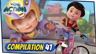 VIR The Robot Boy Cartoon In Hindi  Compilation 41  Hindi Cartoons for Kids  Wow Kidz Action [upl. by Benoit]