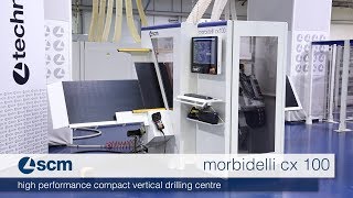 SCM morbidelli cx100  CNC Drilling Centre [upl. by Ardussi]