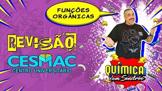 FUNÇÕES ORGÂNICAS  Nomenclatura das Funções Orgânicas  Questão 09  CESMAC 20242 [upl. by Trix]