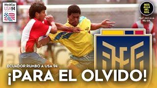 ELIMINATORIAS USA 94  ECUADOR DE SEMIS A QUEDAR ELIMINADOS  MINIDOCUMENTAL [upl. by Honniball50]